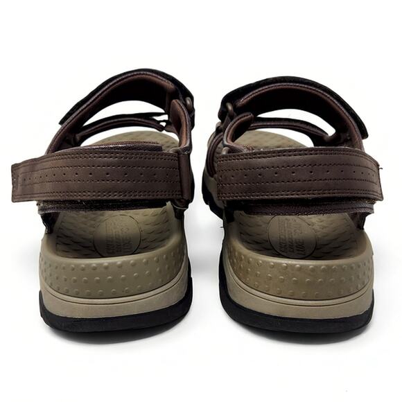 Skechers Tresmen Garo Sandal Mens 12 Brown Casual Relaxed Fit Outdoor Luxe Foam main image 9